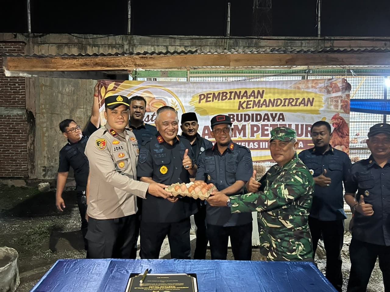 Dari Lapas Lhoknga, Kakanwil Ditjenpas Aceh Dorong Kemandirian dan Ketahanan Pangan