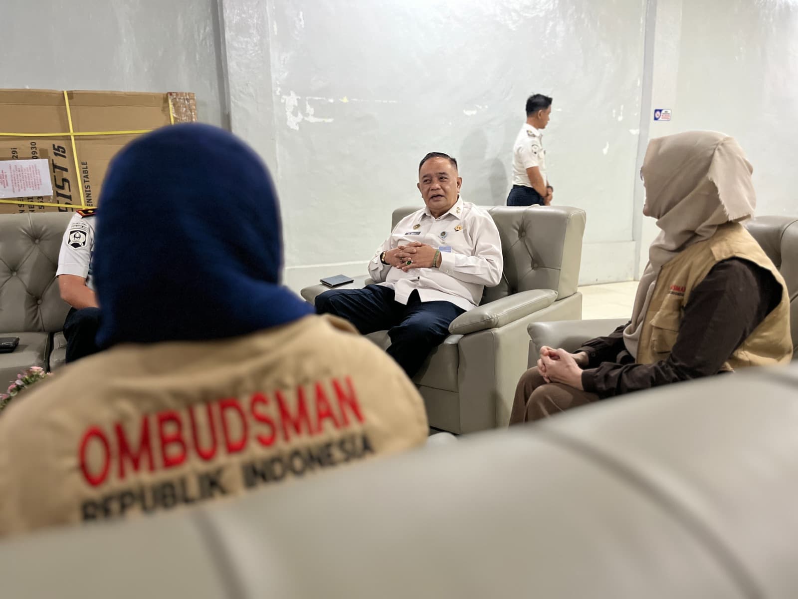 Kawal Kualitas Layanan, Kakanwil Ditjenpas Aceh Dampingi Ombudsman di Rutan Banda Aceh